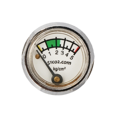 Fire Extinguisher Spare Parts 2.5kg/cm2 Fire Extinguisher Pressure Gauge / Brass / Plastic Fire Extinguisher Spare Parts