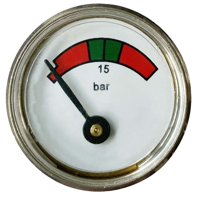 Brass / Plastic Diaphragm Type 35mm 15Bar Fire Extinguisher Accessories With Gauge / Fire Fighting Equipment